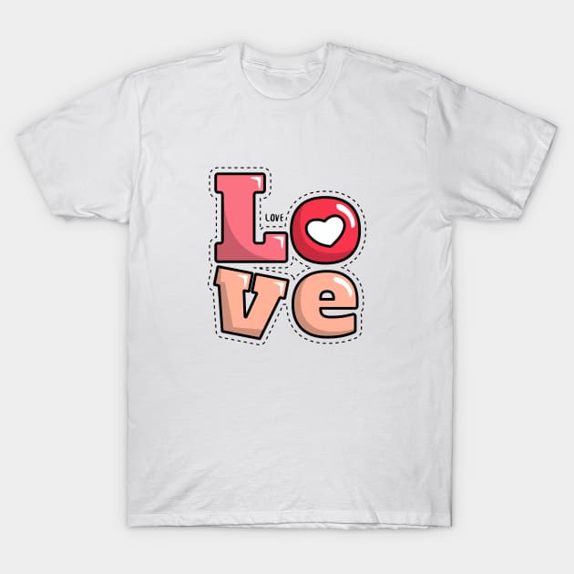 LOVE Love T-Shirt by Red Rov